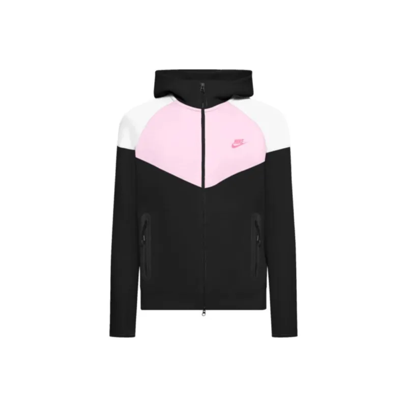 Nike Tech Windrunner 'White//Pink/' Hoodie-0