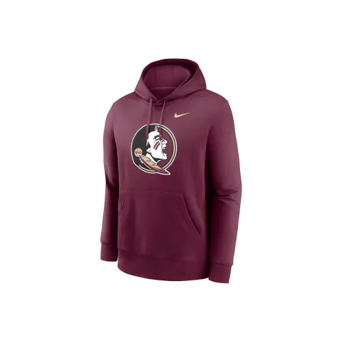 Nike Florida State Seminoles Primetime Evergreen Club Primary Logo Men's Nike College Pullover Hoodie