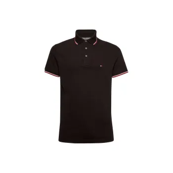 Tommy Hilfiger Polo Shirt Men's Dark Brown