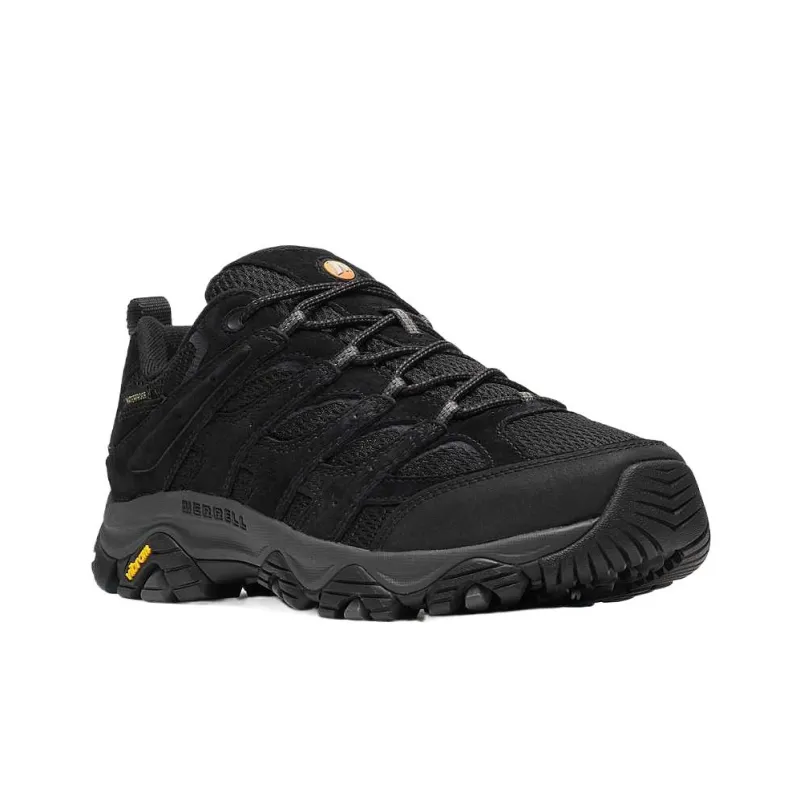 MERRELL MOAB 3 Low Top Hiking Shoes Men's Black-3