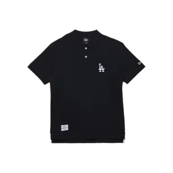 New Era SS22 Polo Shirt Unisex Black