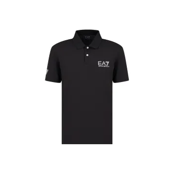 EMPORIO ARMANI Logo print Polo Shirt