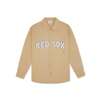 MLB SS24 Shirt Unisex Beige Yellow