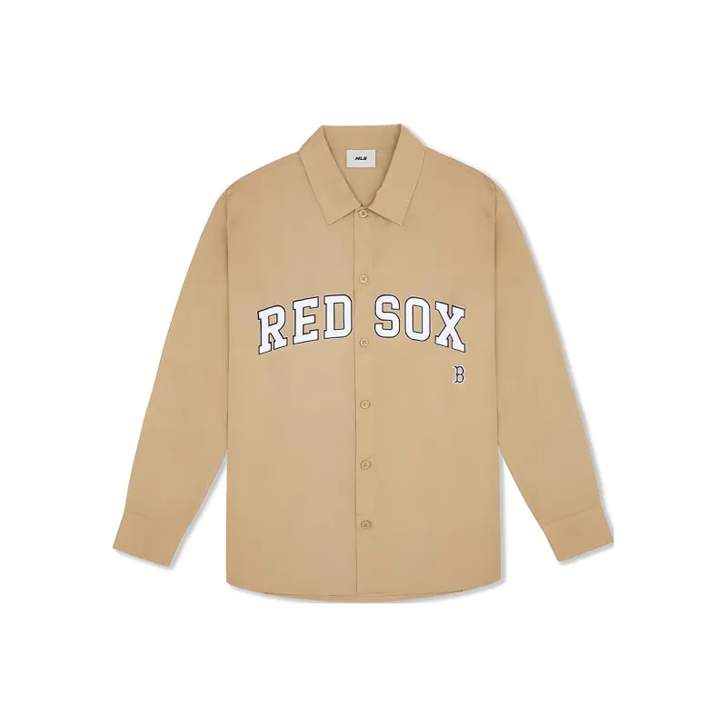 MLB SS24 Shirt Unisex Beige Yellow-0