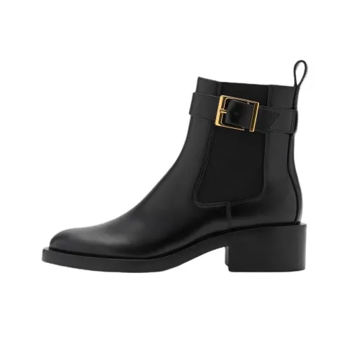 MANGO Ankle Boots Women's Black