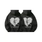 2 Pack (Dark Gray Fleece-Lined+Dark Gray Fleece-Lined)