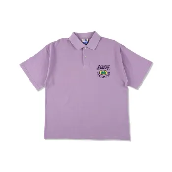 Nba X WIND AND SEA NBA X PARAPPA THE RAPPER Collaboration Polo Shirts Unisex Purple