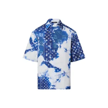 LOUIS VUITTON Monogram Bandana Shortsleeve Shirt