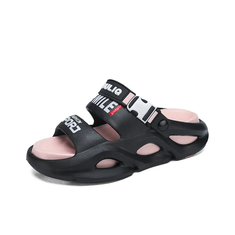 Budding Bear EVA Cut Out Slip Resistant Quick Dry Slide Slippers Unisex-46