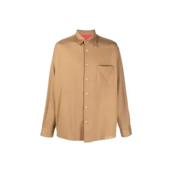 MARNI Shirts Men Brown