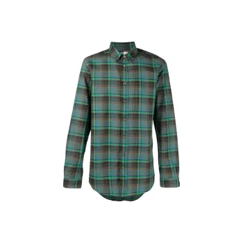 Paul Smith Shirts Men Green