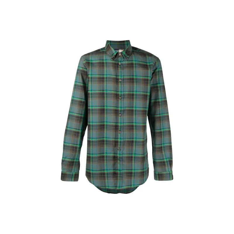 Paul Smith Shirts Men Green-0