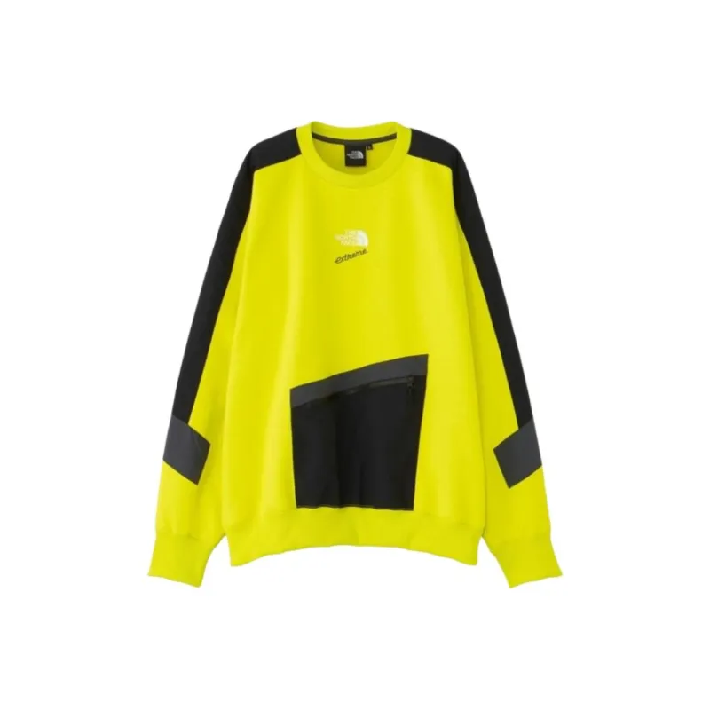 THE NORTH FACE Sweatshirt Unisex Yellow Green-0