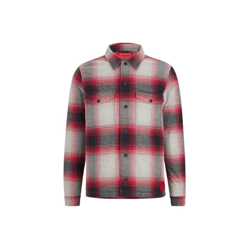 HUGO BOSS Shirts Men Red