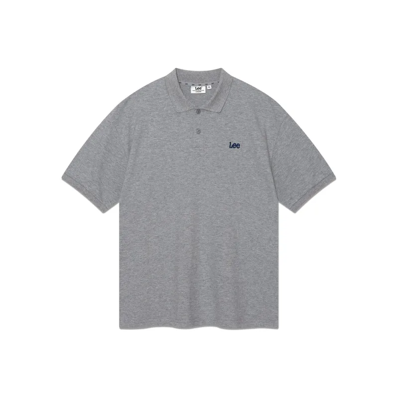 Lee Polo Shirts Unisex Gray-0