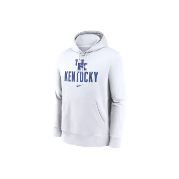 Nike Kentucky Wildcats Primetime Club Campus Men's Nike College Pullover Hoodie