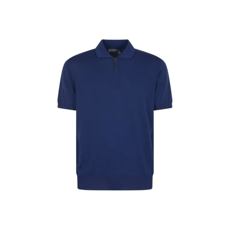 Canali Cotton Polo Shirt-0