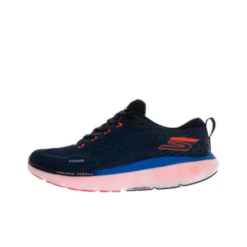 Skechers GO Run Ride 11 Low Top Running Shoes Men's Black Red