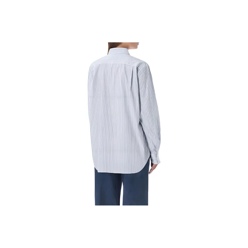 CDG Play Shirt Men's Blue White-3