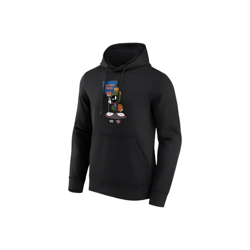 NBA New York Knicks Looney Tunes Marvin The Martian Sweatshirt Men's Black-0
