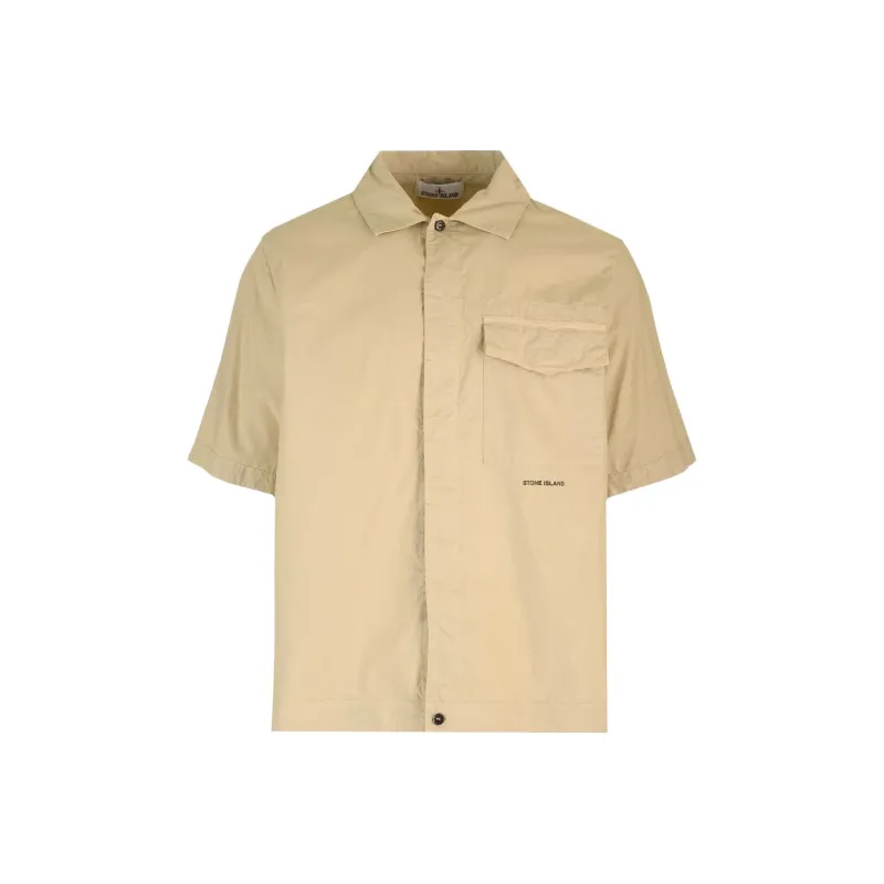 STONE ISLAND Short Sleeve Overshirt-0
