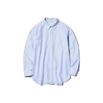 UNIQLO Shirts Unisex Royal Blue