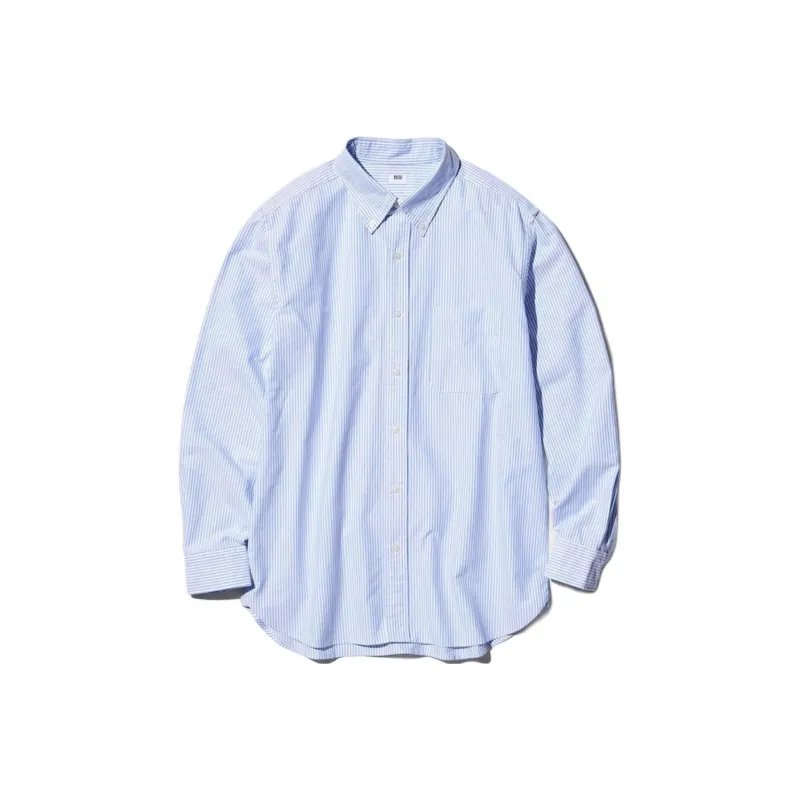 UNIQLO Shirts Unisex Royal Blue-0