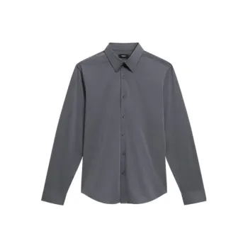 THEORY Sylvain Structure Knit Shirt