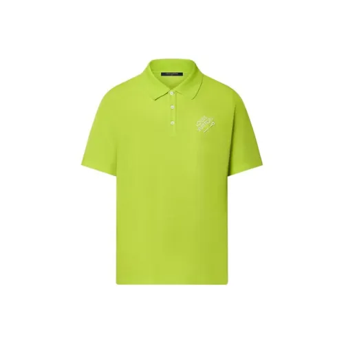 LOUIS VUITTON FW23 Polo Shirt Men's Green
