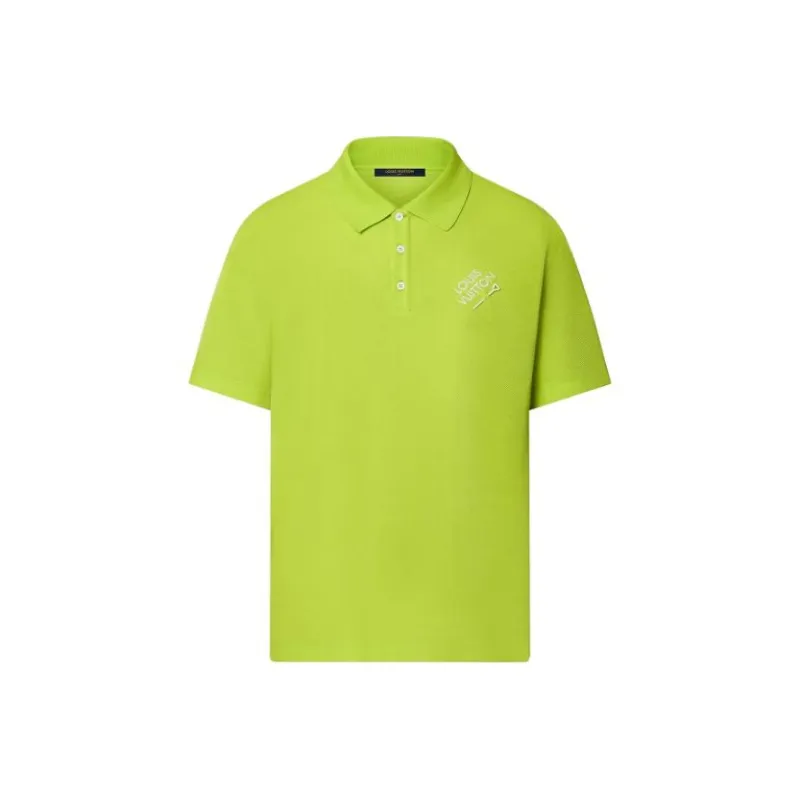 LOUIS VUITTON FW23 Polo Shirt Men's Green-0