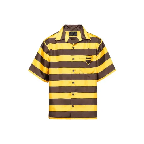 PRADA Shirts Men Tawny