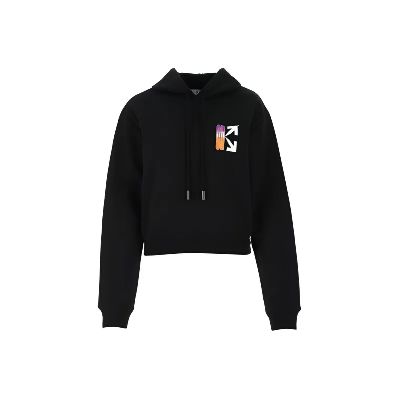OFF WHITE SS21 Sweatshirts Unisex Black-1