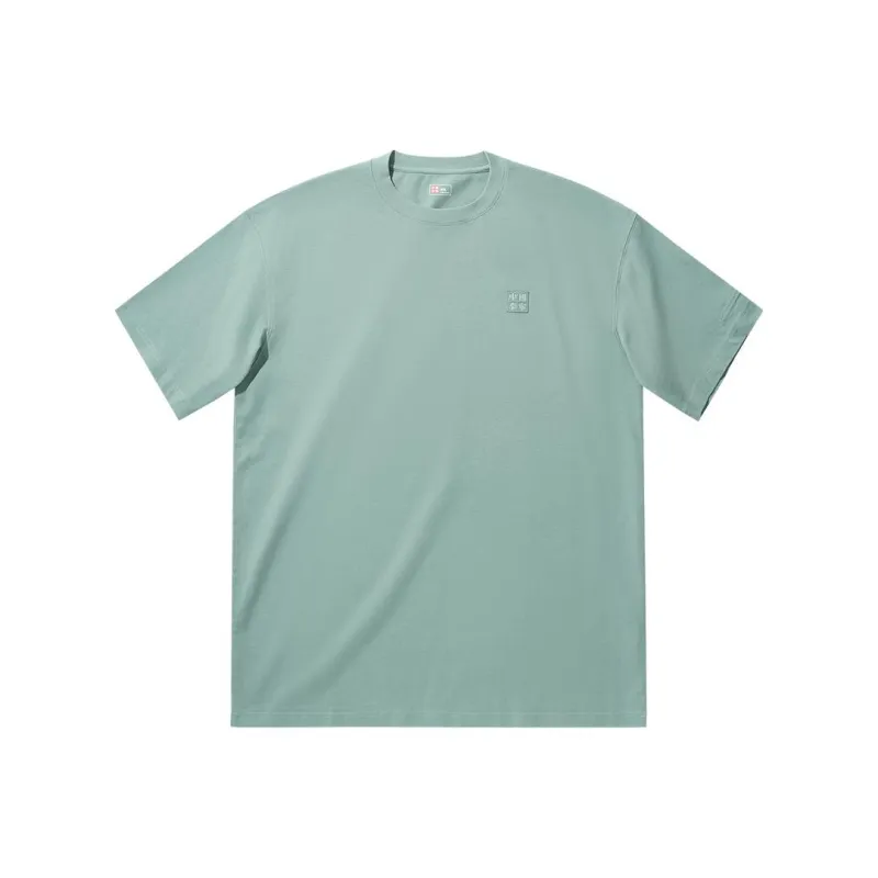LiNing T Shirt Unisex Lake Green-0