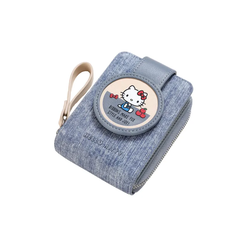 TOUTOU Hello Kitty Collaboration Hello Kitty Synthetic Leather Wallet Women's Multicolor-10