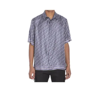 DIOR Shirts Men Blue