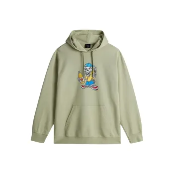 Vans REGGIE LOOSE PULLOVER HOODIE Sweatshirt Men's Light Brown