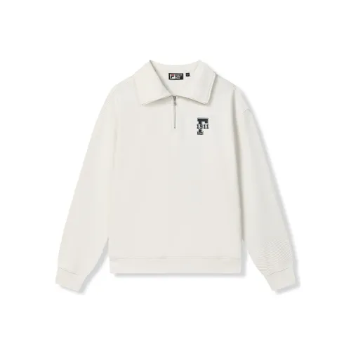 FILA Sweatshirt Unisex Steam White