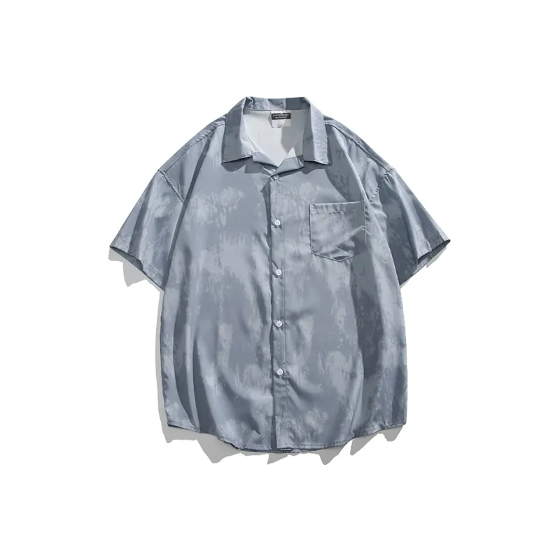 Izex Shirt Summer Unisex Vintage Gray-0