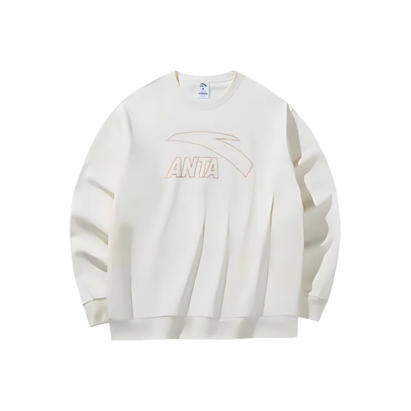 Anta Life Collection Sweatshirt Unisex Vanilla White-0