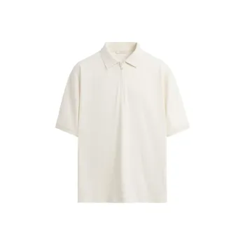 ZARA Polo Shirt Men's Frosted White