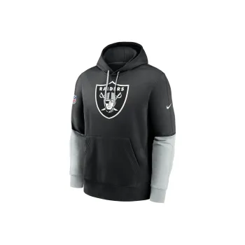 Nike Las Vegas Raiders Sideline Team Issue Club Men's Nike Nfl Pullover Hoodie