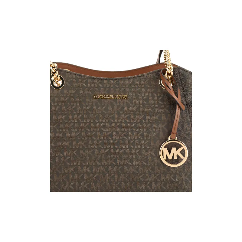 MICHAEL KORS Polyester Handbag Shoulder Bag Large Size Women's Brown-4