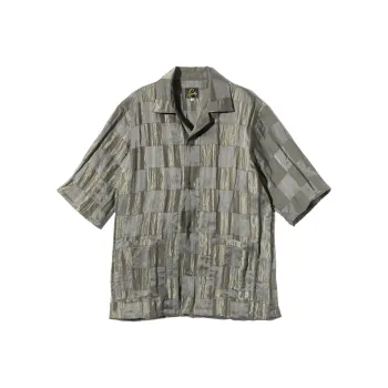 Needles Crinkled Checkerboard Shirt