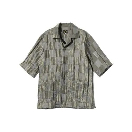 Needles Crinkled Checkerboard Shirt