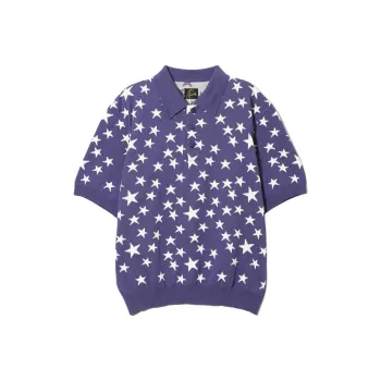 Needles Short Sleeve Polo Sweater