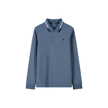 FIRS Polo Shirt Men's Denim Blue