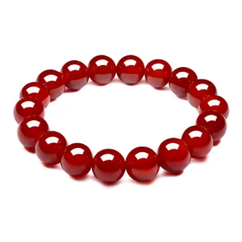 TRUE ME Red Agate Bracelets Unisex