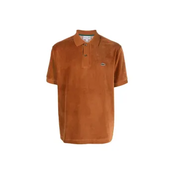 LACOSTE Polo Shirts Men Brown