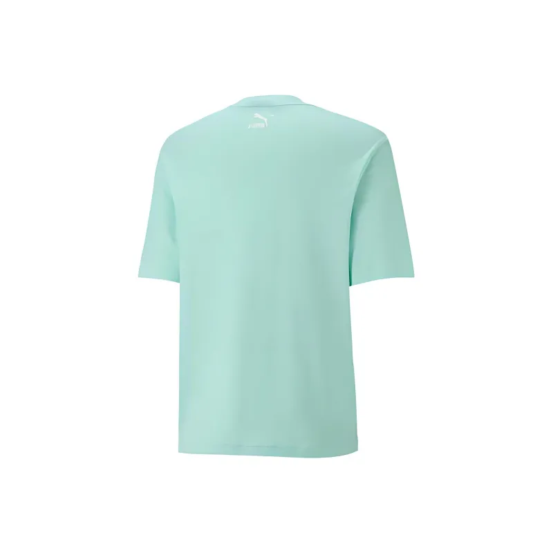 PUMA T-Shirts Unisex Mint Green-1