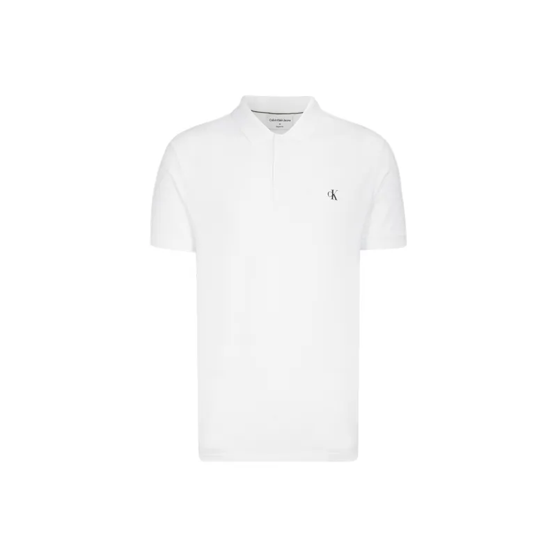 CALVIN KLEIN Polo Shirt Men's White-0